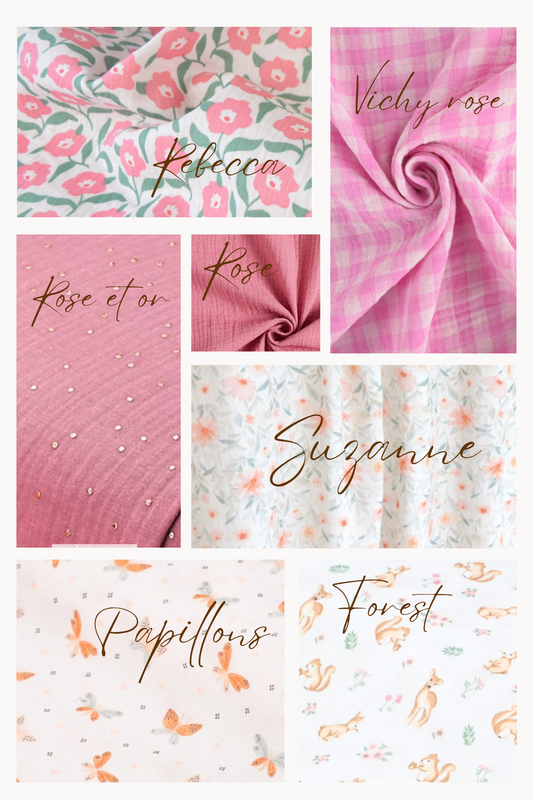 gaze de coton disponible pour personnalisation