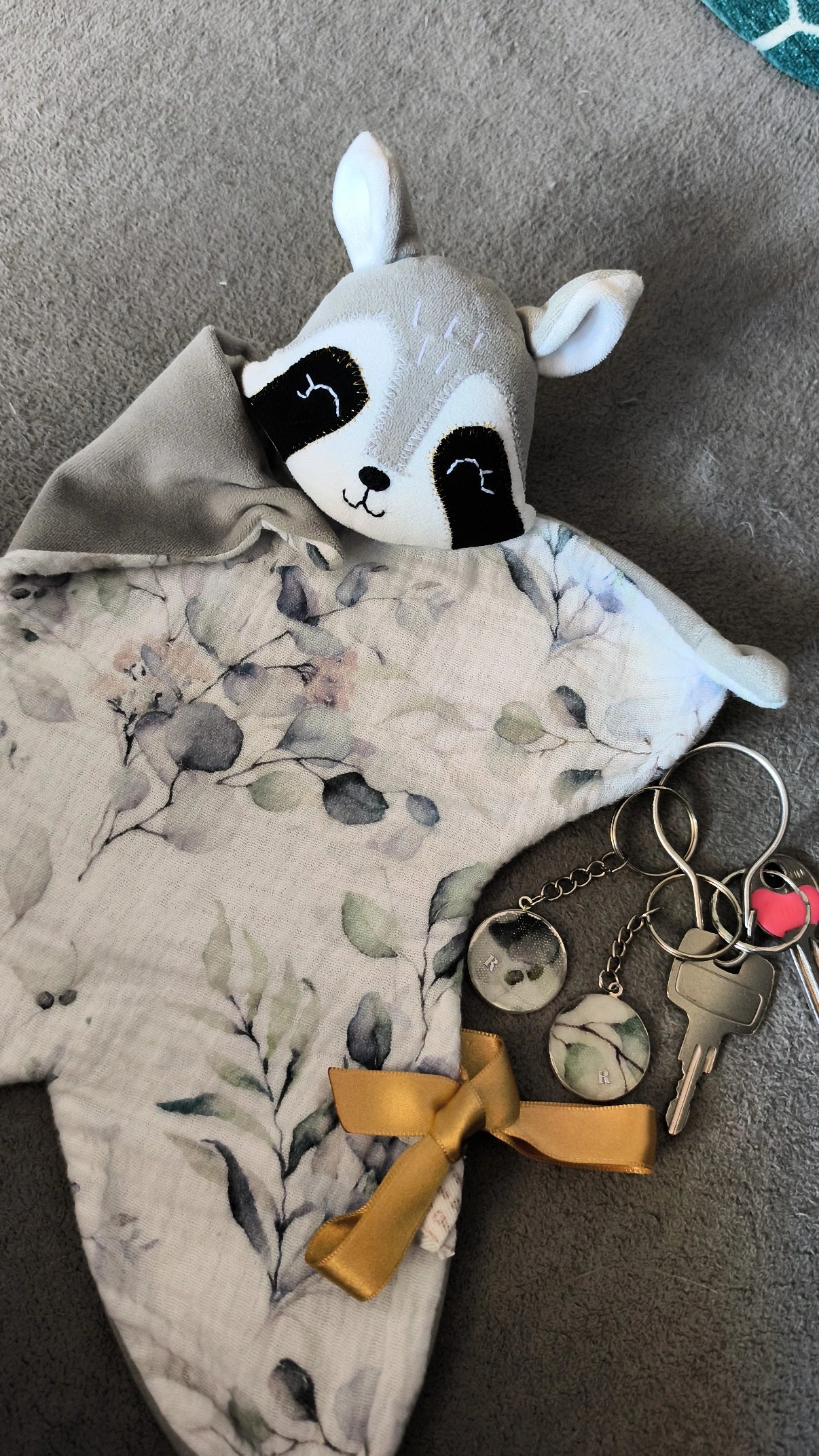 Le Porte - Clés Souvenir Discret- fait main sur mesure