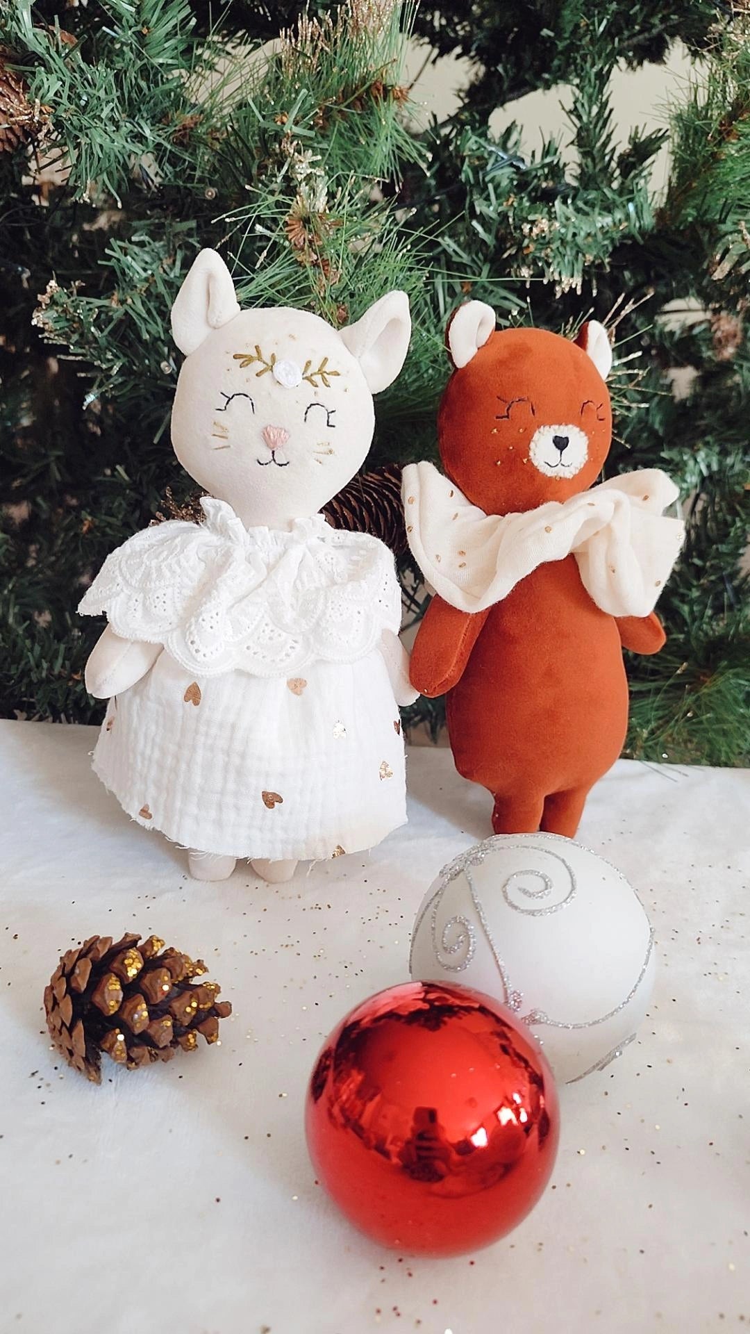 Poupée Mia le chat et ses accessoires ✨