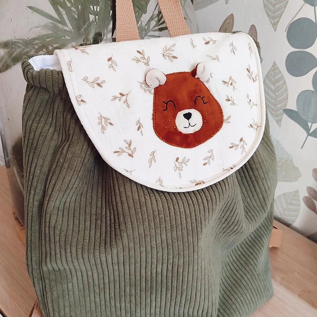 Sac à dos maternelle Léon l 'ourson