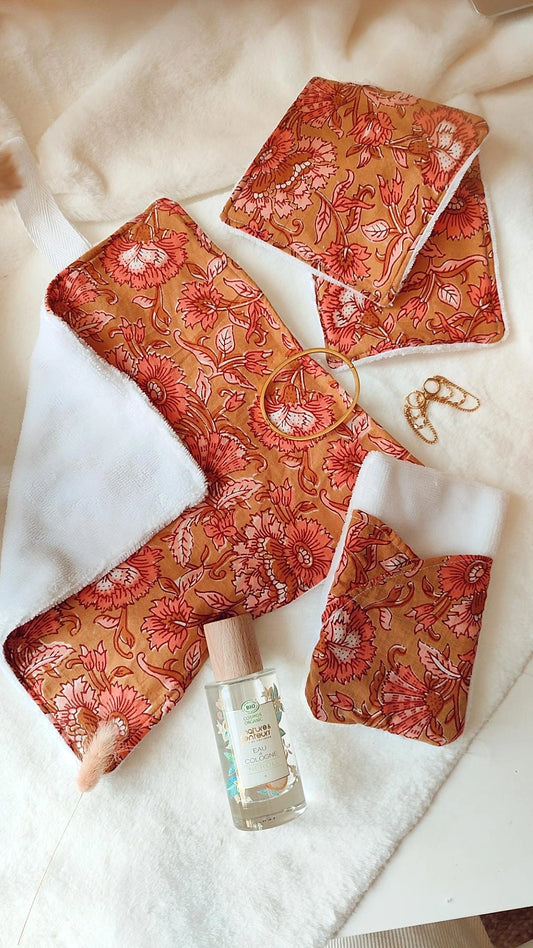 Gant / débarbouillette - modèle personnalisable