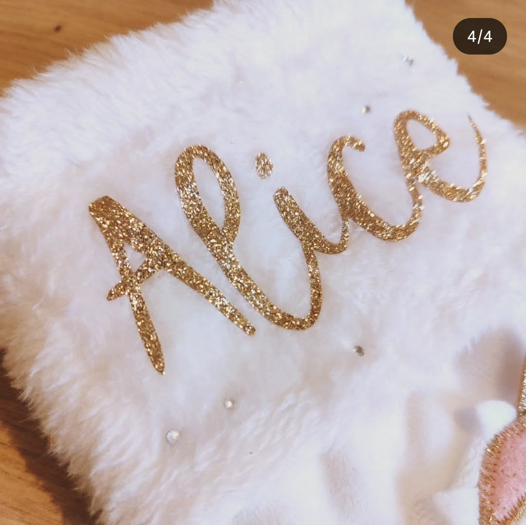 Chaussette de Noël Licorne 🦄 ✨- Personnalisable
