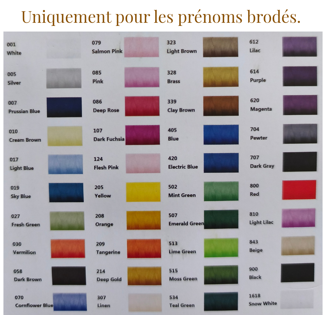 Trousse de toilette bébé à applique animal au choix - modèle personnalisable