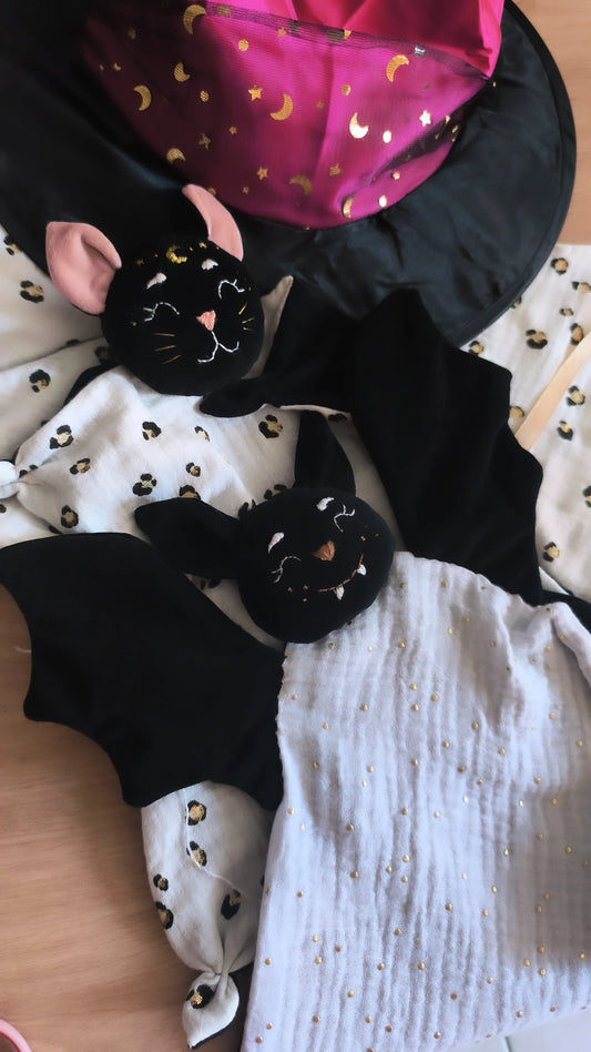 Doudou Marcel la chauve souris - doudou dispo