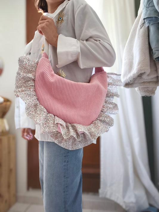 Sac Demi Lune taille XL - modèle personnalisable