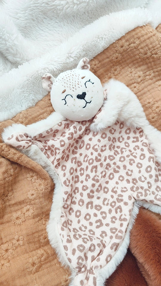 Doudou léopard - modèle léopard disponible