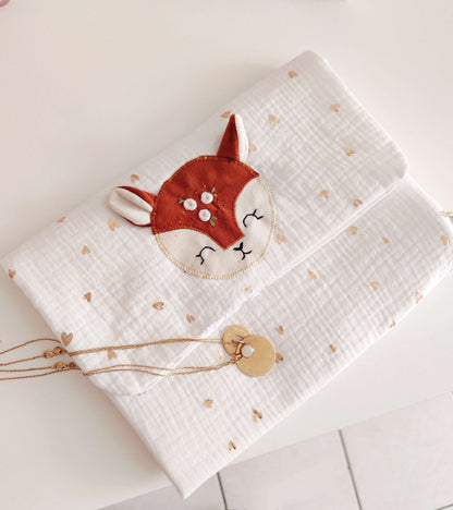 Trousse de beauté - pochette  à bijoux- modèle personnalisable