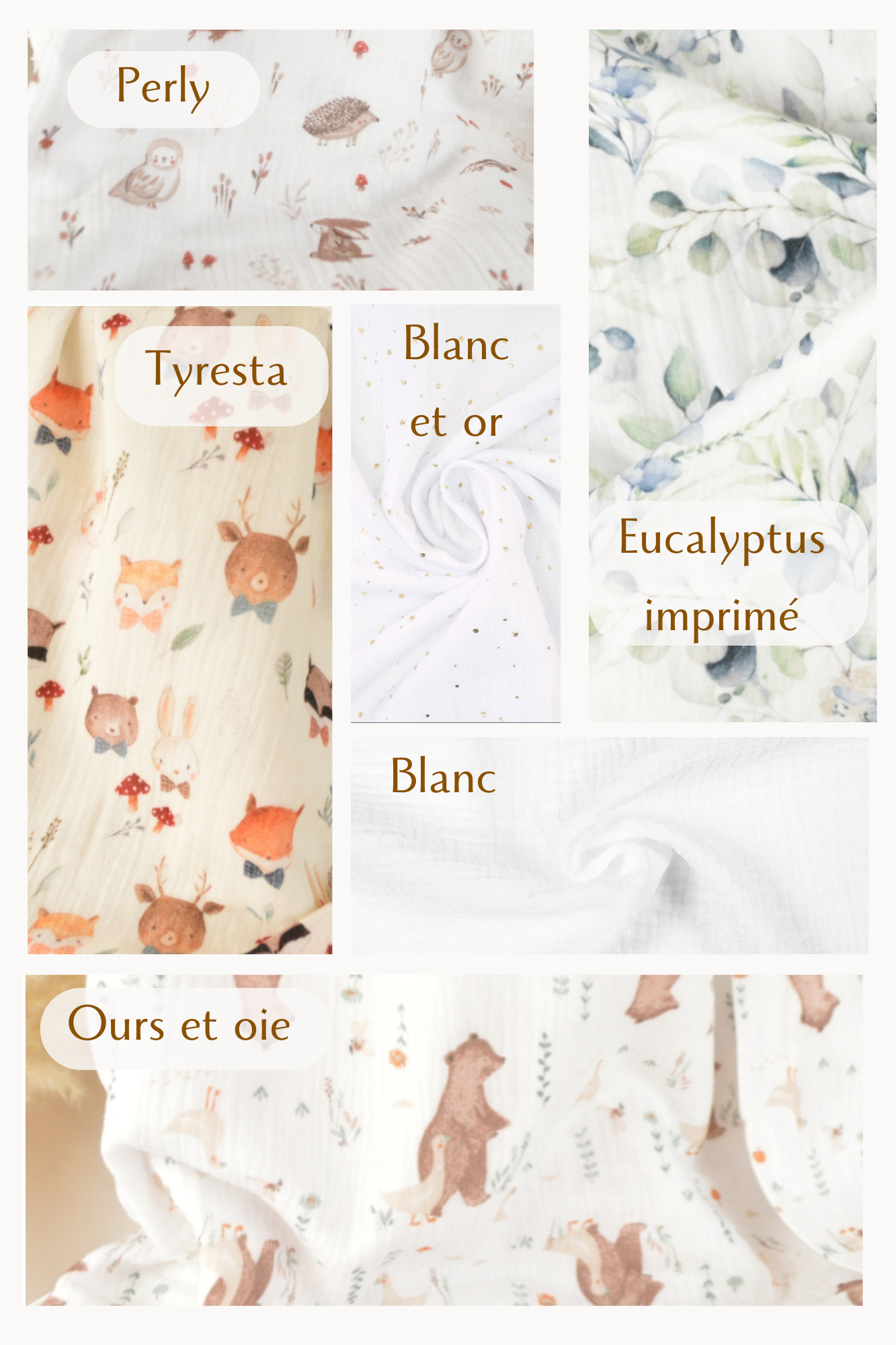 Tissus pour personnalisation des créations Aux merveilles de Charlotte