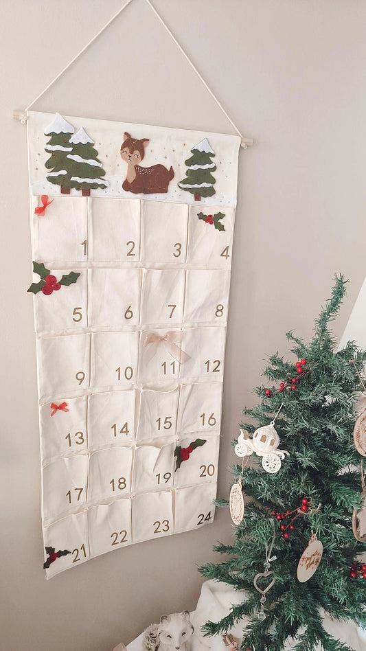 🎁 Calendrier de l’Avent à l’effigie des doudous – Personnalisable