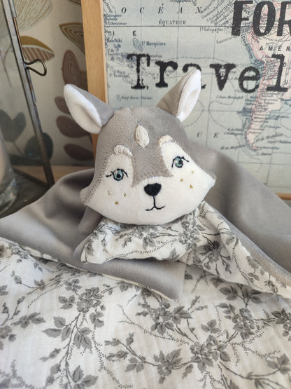Doudou husky disponible -  grand modèle