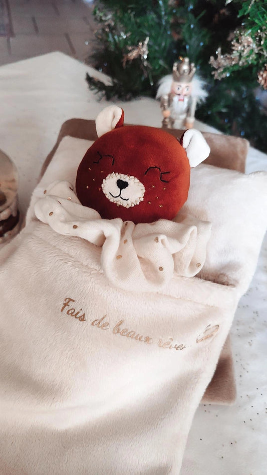Poupée Léon l'ourson et ses accessoires ✨