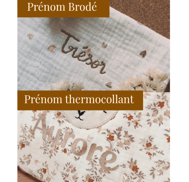 Trousse à langer - modèle personnalisable