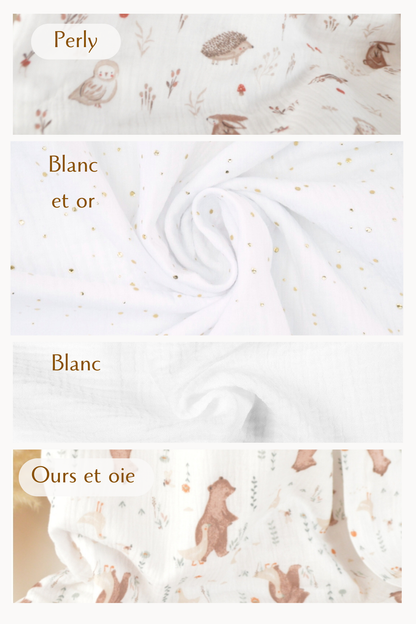 Le petit haut Jeanne - 2 en 1 - personnalisable