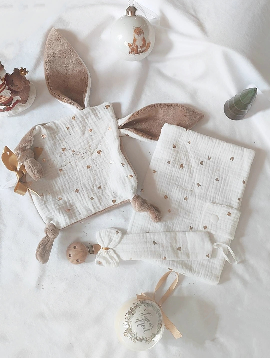 Coffret naissance cadeau noël  - modèle personnalisable