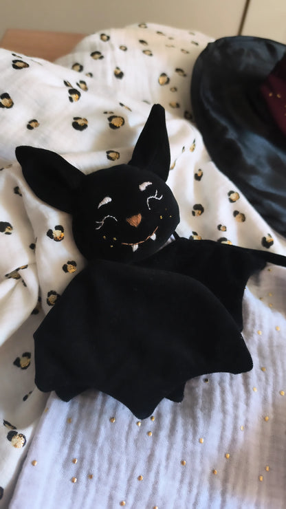 Doudou Marcel la chauve souris - doudou dispo