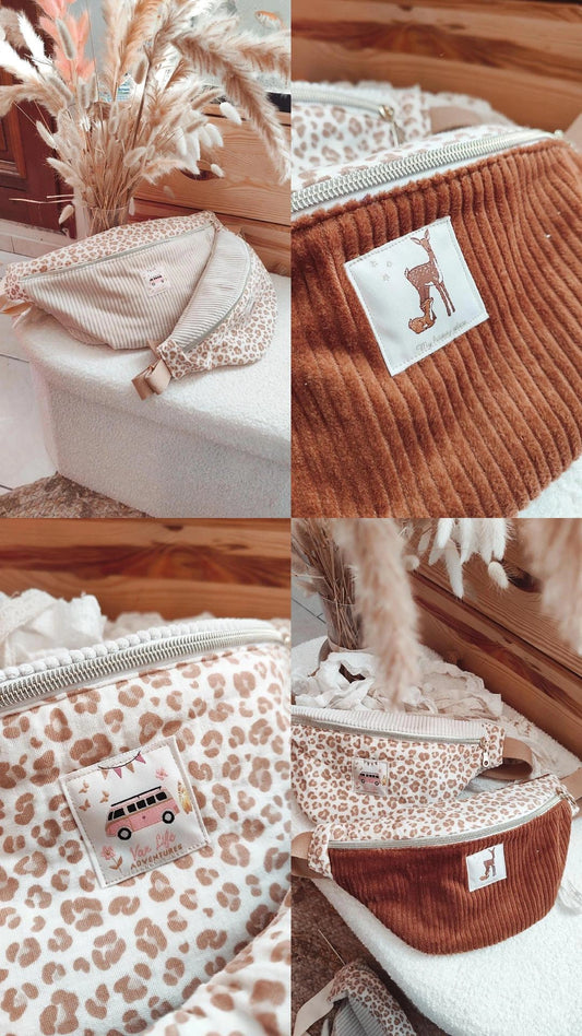 Sac banane adulte XL - modèle personnalisable