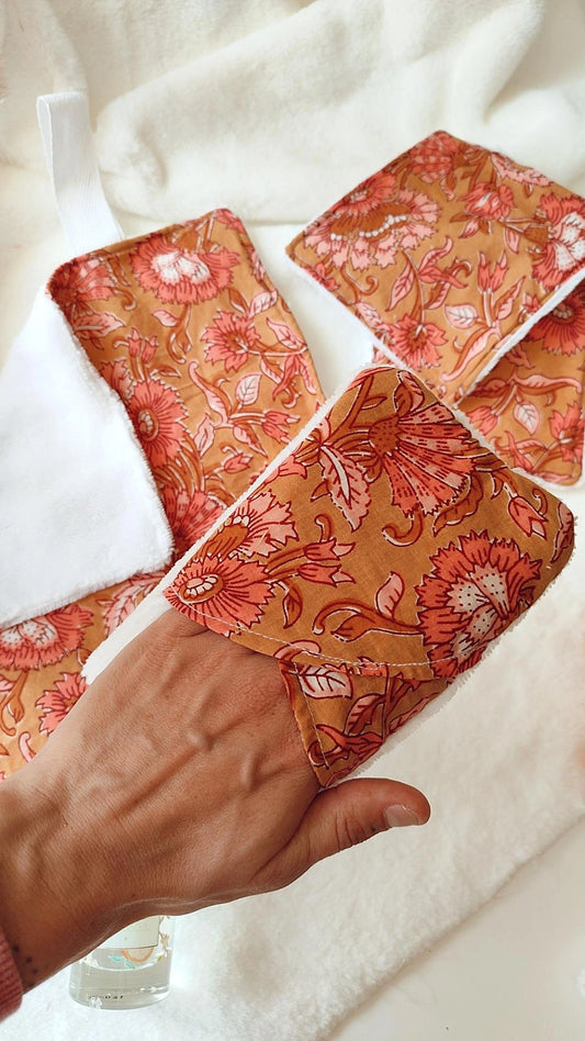 Gant / débarbouillette - modèle personnalisable