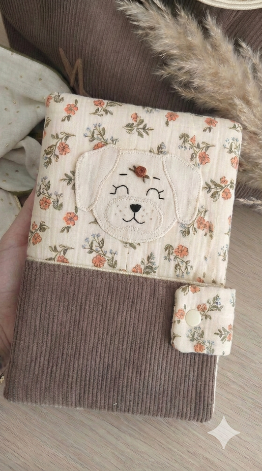 Protège carnet de santé chien  - modèle Personnalisable
