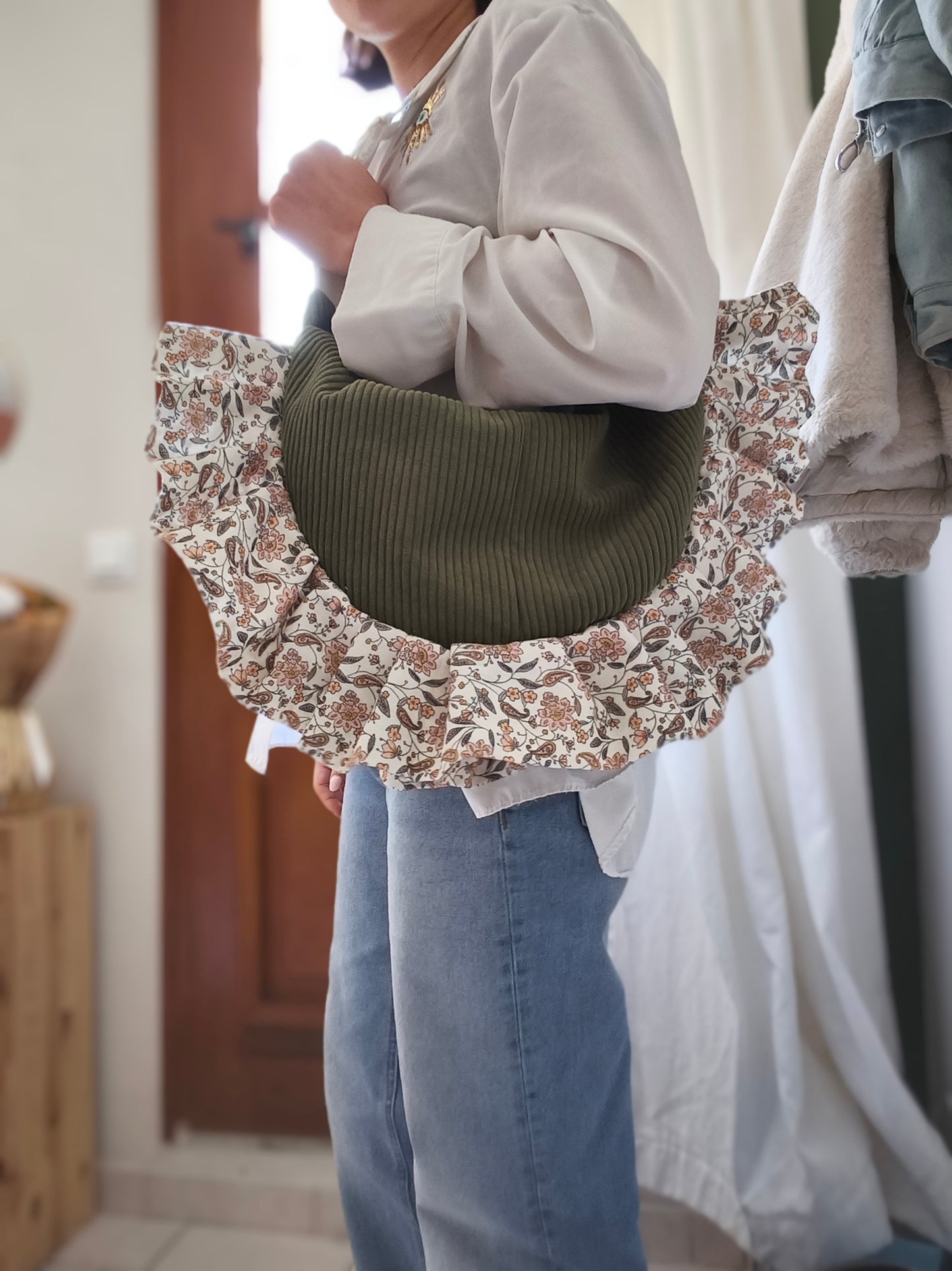 Sac Demi Lune taille XL - modèle personnalisable