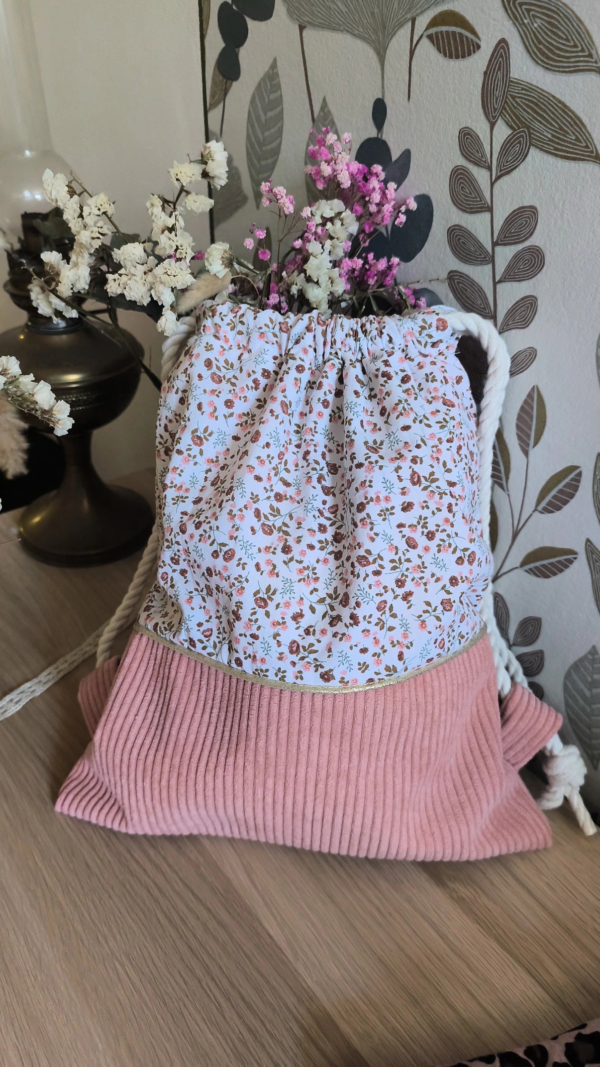 Sac pochon maternelle disponible – Modèle Eleonie