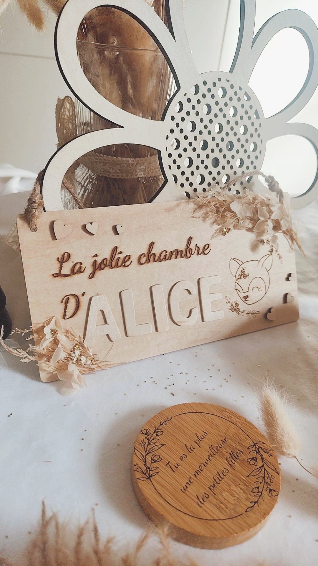 🎀 Coffret Cadeau Noël Petite Fille – Cadeau personnalisé unique 🎀