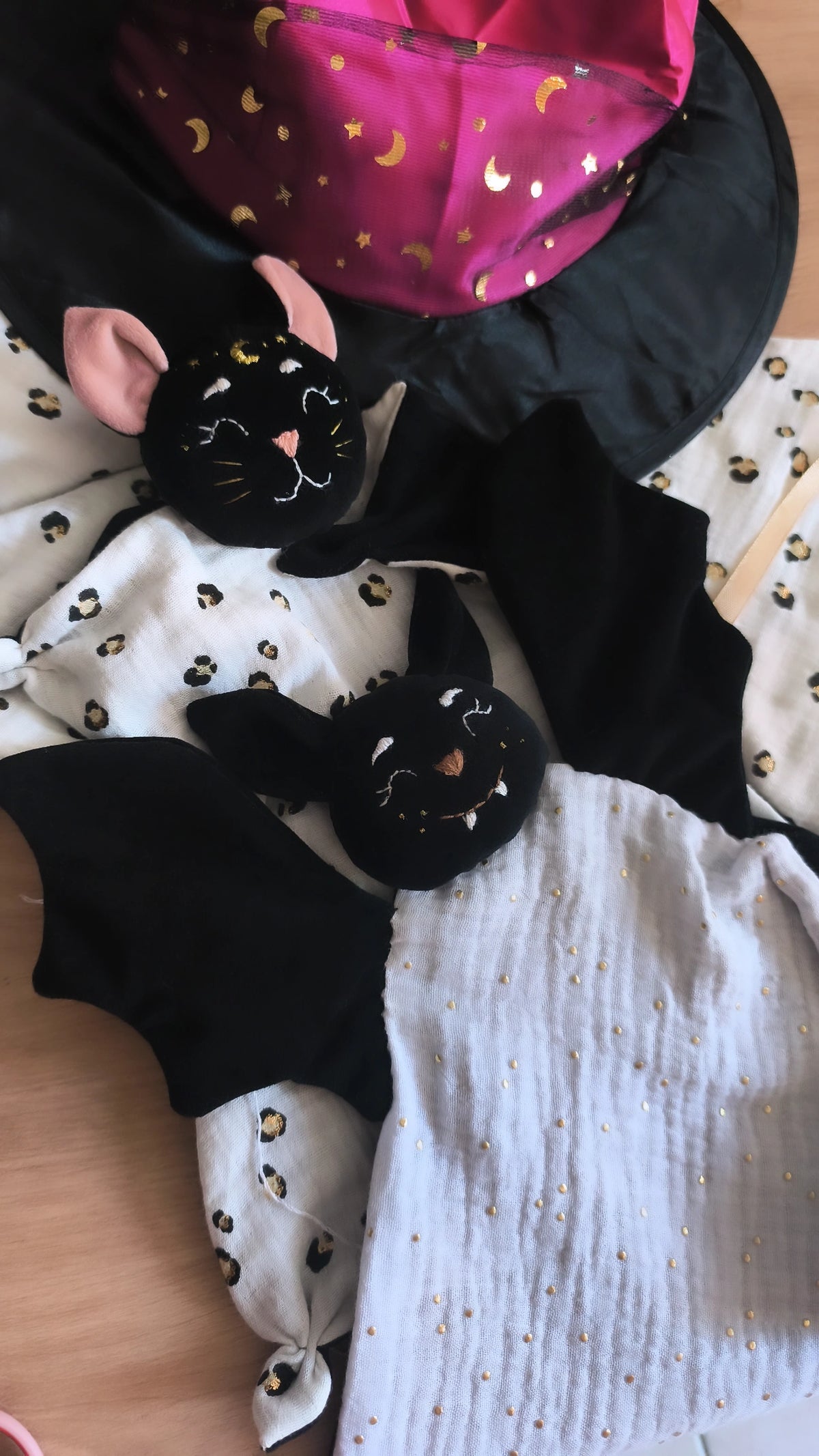 Doudou Marcel la chauve souris - doudou dispo