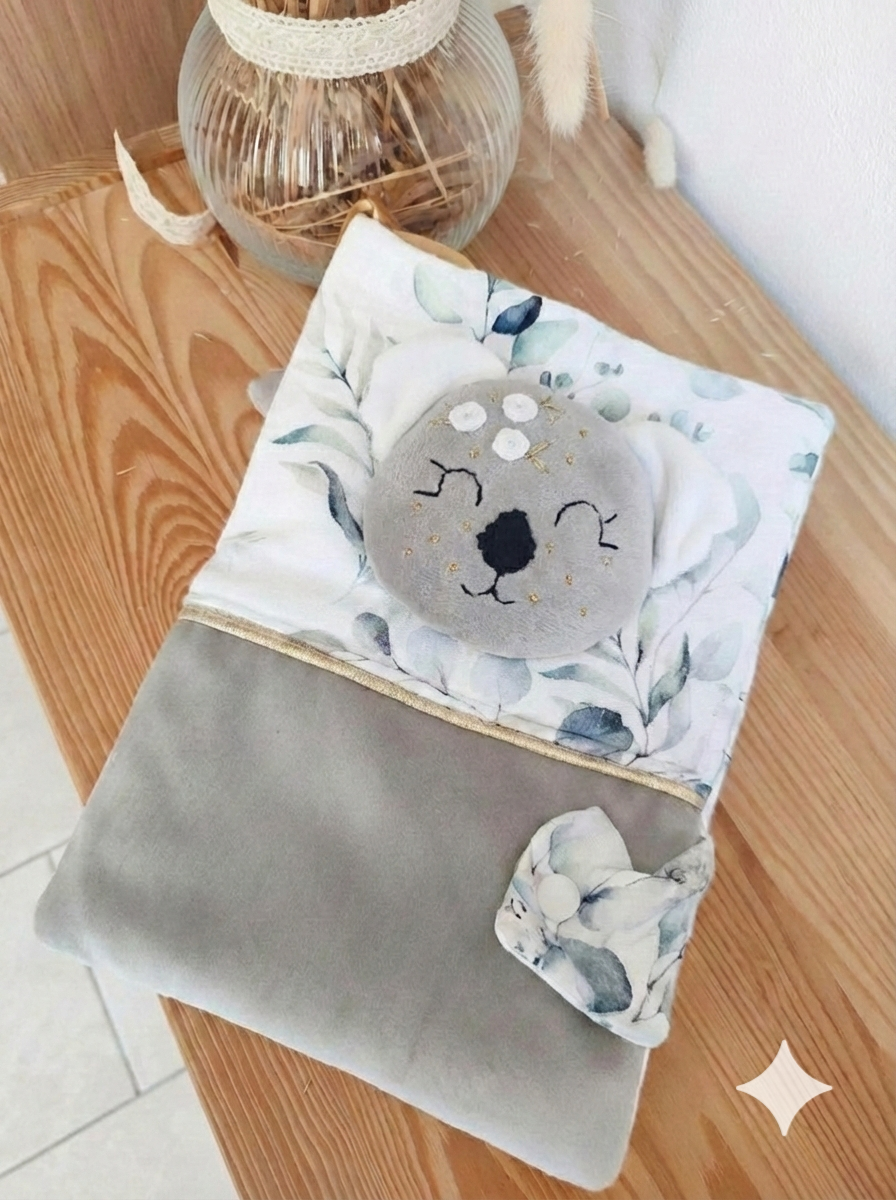 Protège carnet de santé Koala  - modèle Personnalisable