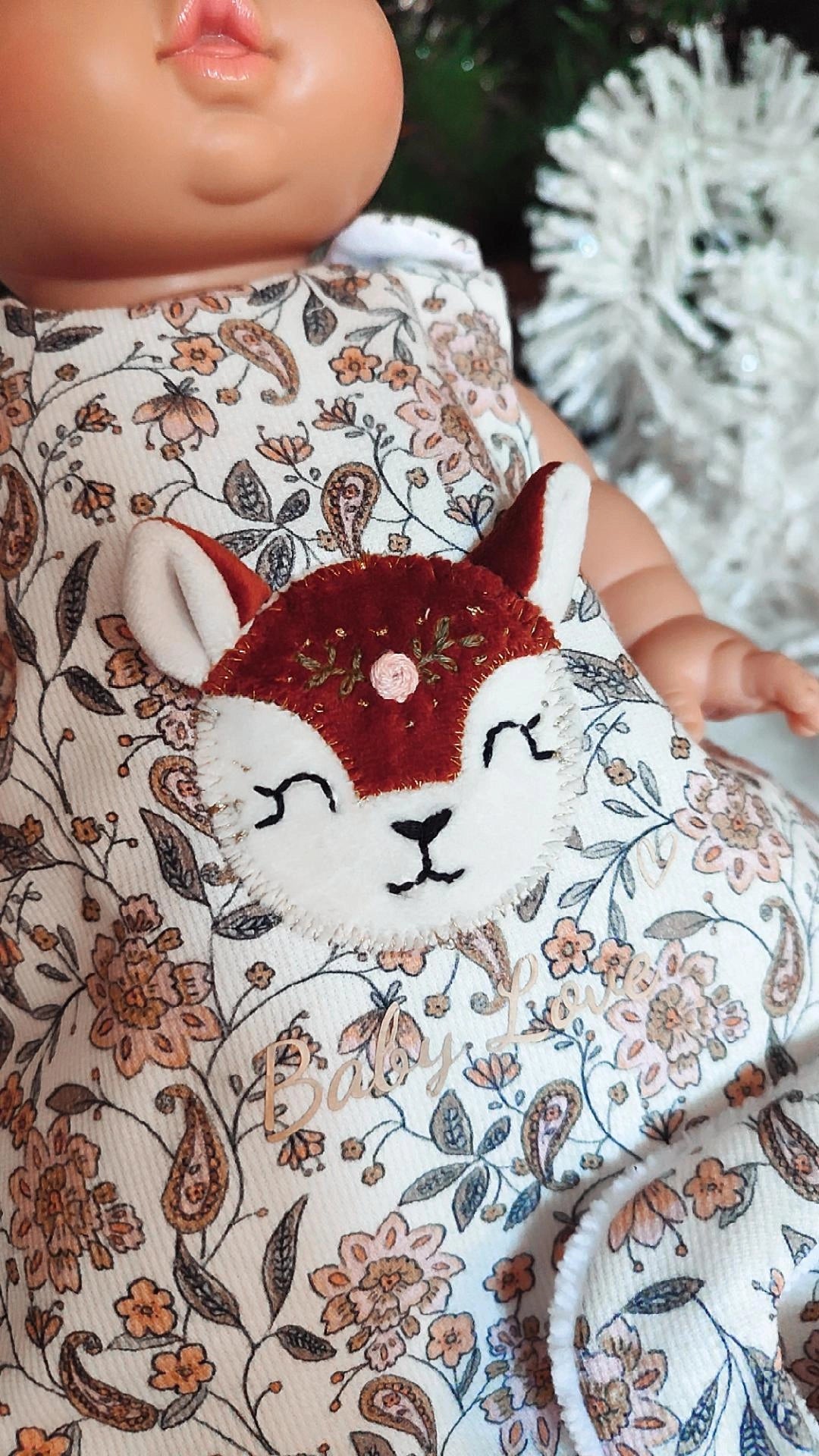 🧸✨ Ensemble personnalisable pour poupon ( avec applique ) – Aux Merveilles de Charlotte ✨