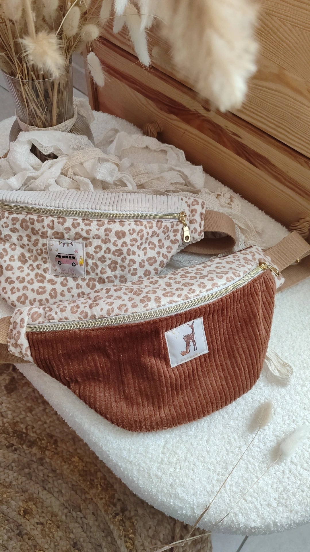 Sac banane adulte XL - modèle personnalisable