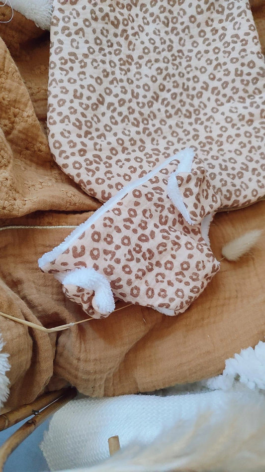 Ensemble pour poupon disponible - modèle léopard – Aux Merveilles de Charlotte ✨
