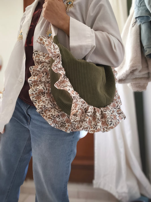 Sac Demi Lune taille XL - modèle personnalisable