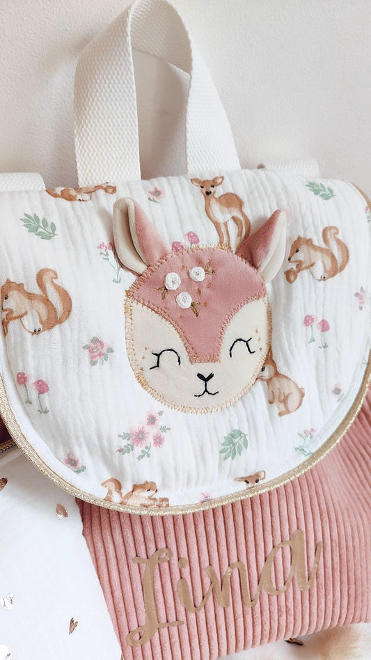 sac_dos_biche rose 
_personnalisable maternelle rose